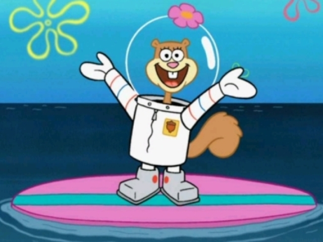 Você seria a Sandy.