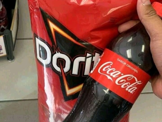 Doritos com coquinha