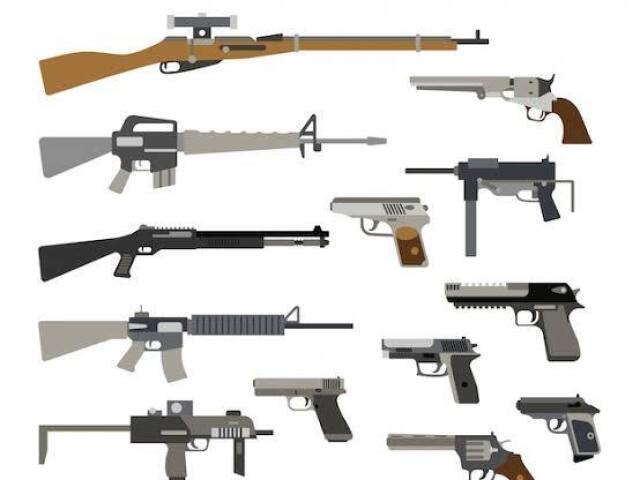 armas:
Vc gosta das armas de fogo e adora usar uma delas em combates de curta e média distância,