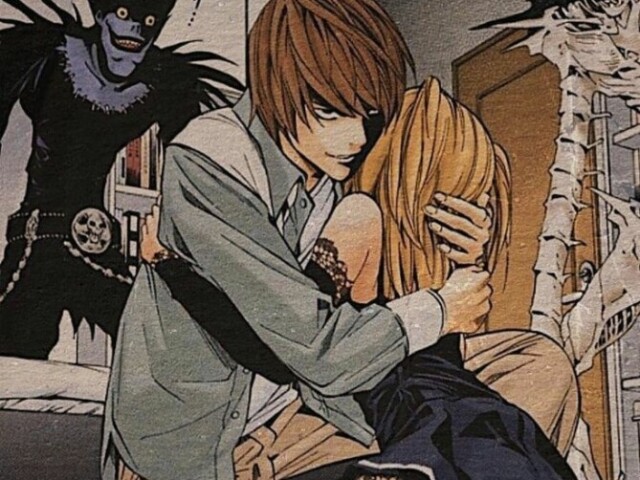 Death Note (livro da morte... QUEM SHIPPA L COM KIRA TEM PROBLEMA)