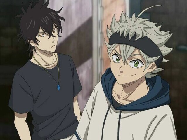 Black Clover (nem lembro o contexto mais gosto)