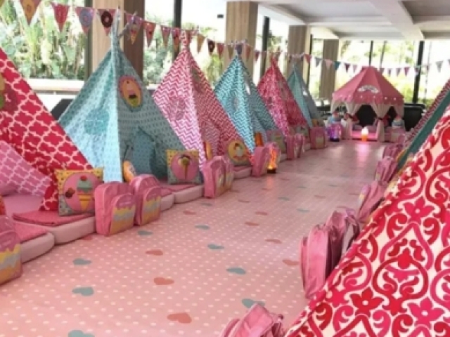 Crie sua festa do pijama!