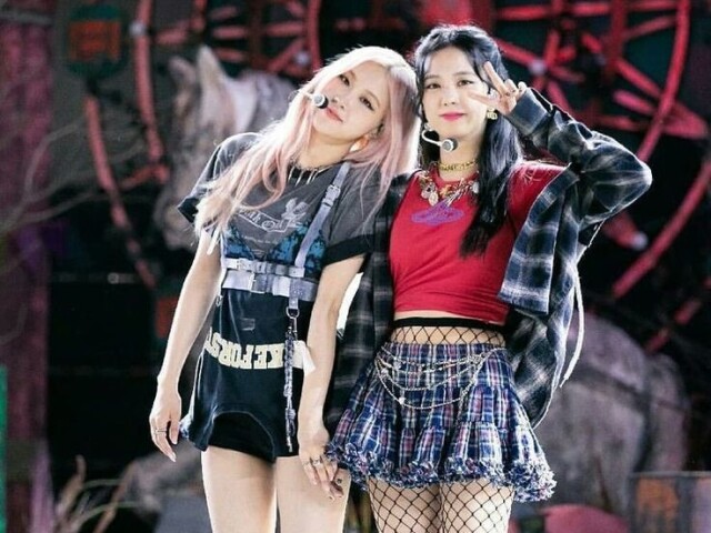 Jisoo e rosé