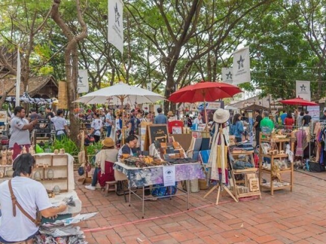 Mercado/feira de rua