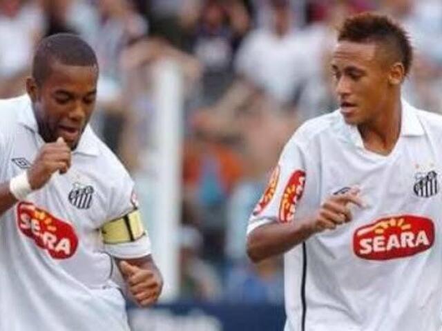 Robinho e Neymar