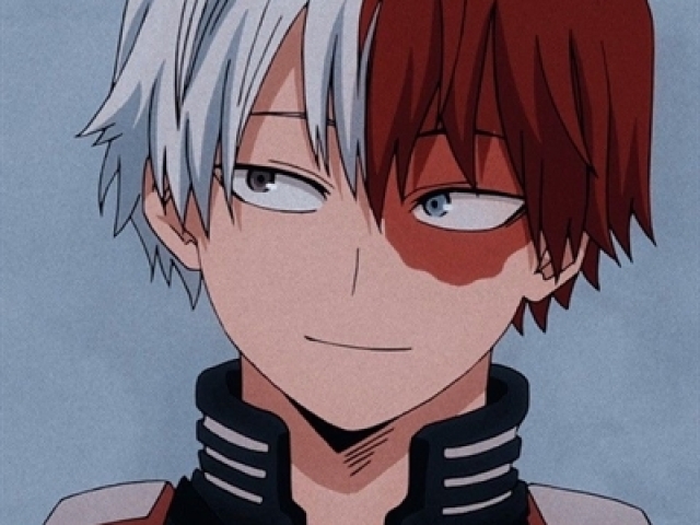 "Vamos todoroki?" vai com o todoroki, fala tímida