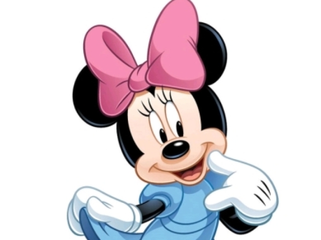 Você seria a Minnie Mouse.