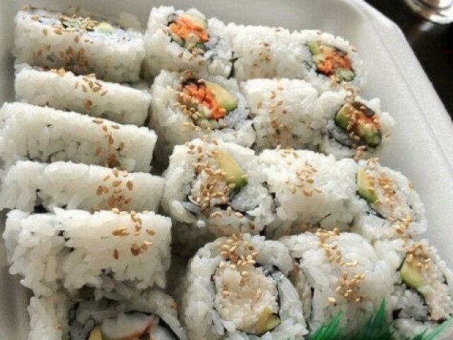 Sim, comi alguns sushis