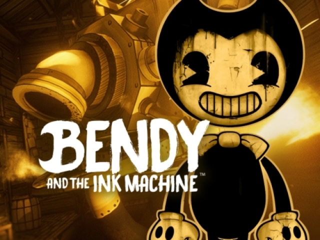 O jogo favorito de terror do João é bendy the ink machine