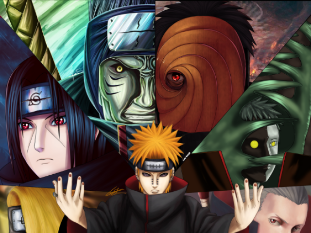 Quiz] Naruto: Acerte o nome de todos esses membros da Akatsuki