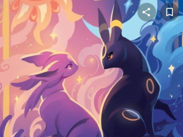 Umbreon e espeon