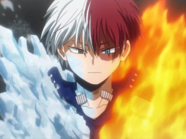 Shoto Todoroki.