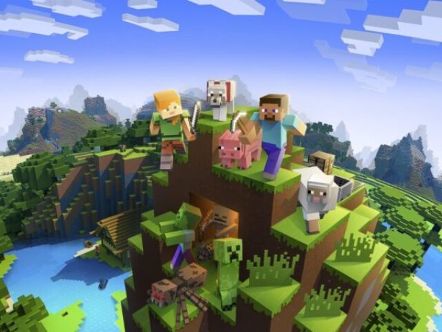 Minecraft no começo