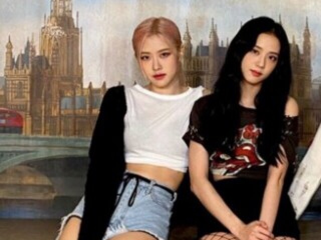 Rosé e Jisoo