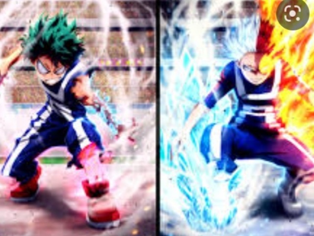 Midoriya Vs Shoto.