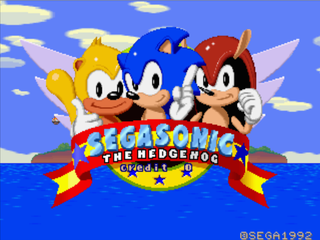 Sega Sonic The Hedgehog