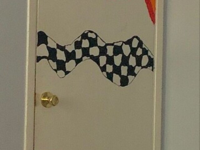 Porta colorida π§‘π€πππ€π€ππβ₯οΈπβ€οΈπ