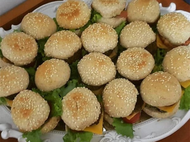 🎂Mini hamburguers