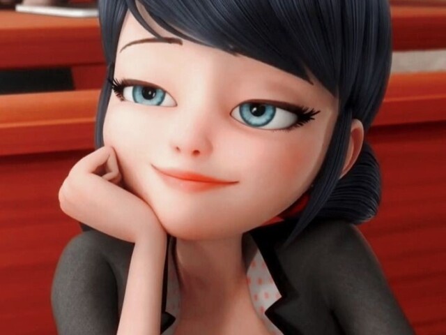 Você se senta com Marinette (Se você fizer isso Alya vai se sentar com Nino)