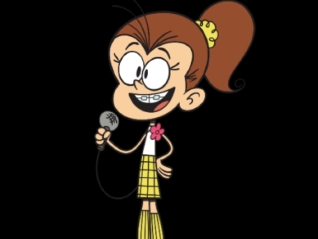 Você seria a Luan Loud.