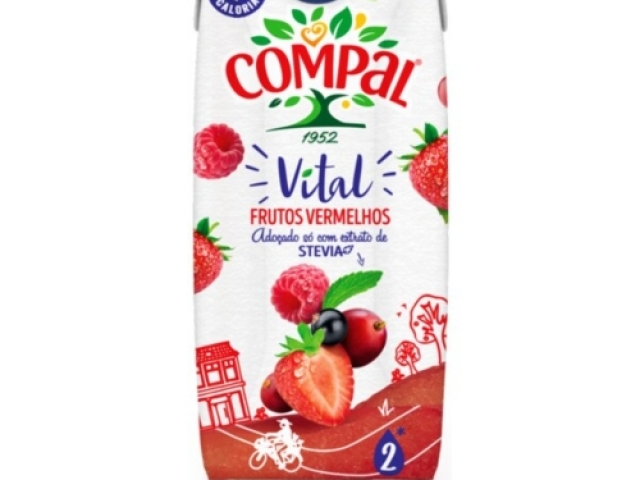 Sumo de frutos vermelhos