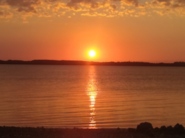 Por do sol