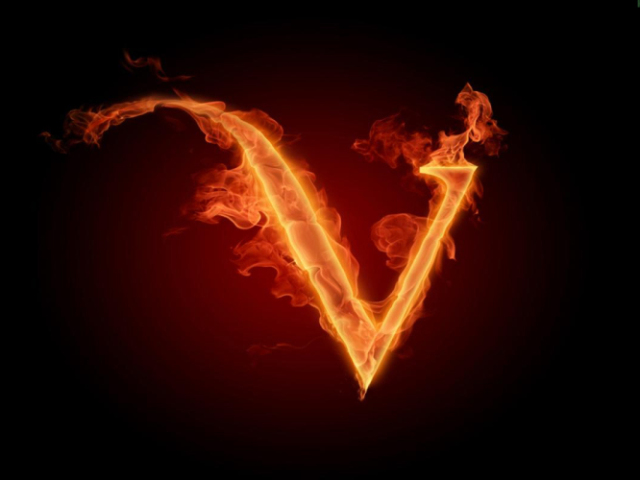 V