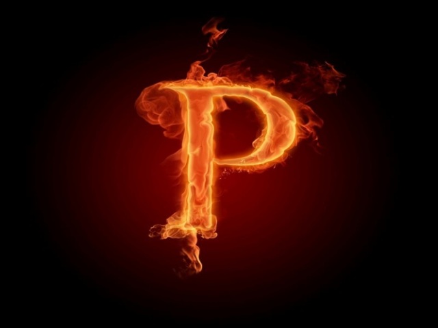 P