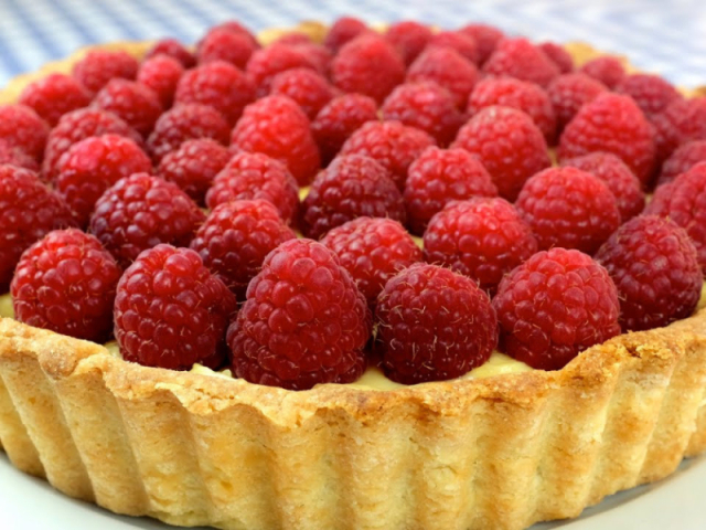 Tarte de framboesa