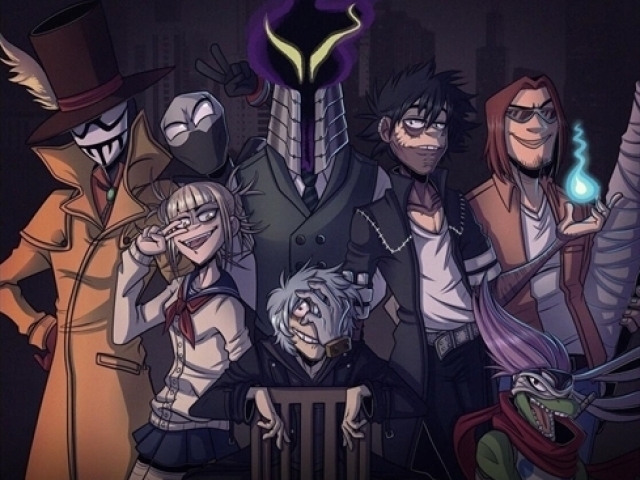 Qual vilão de Boku no Hero você seria?