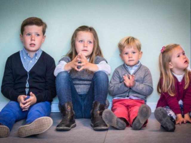 Emanuel, Elisabeth, Gabriel & Eleonore, da Bélgica