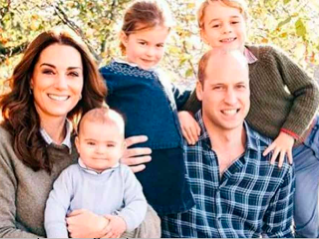 George, Charlotte & Louis de Sussex