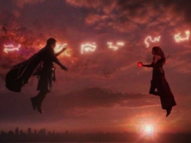 FEITICEIRO PATÉTICO!
Eu me ergo ao céu, e rompo definitivamente o tecido multiversal… me cansei desse lugar