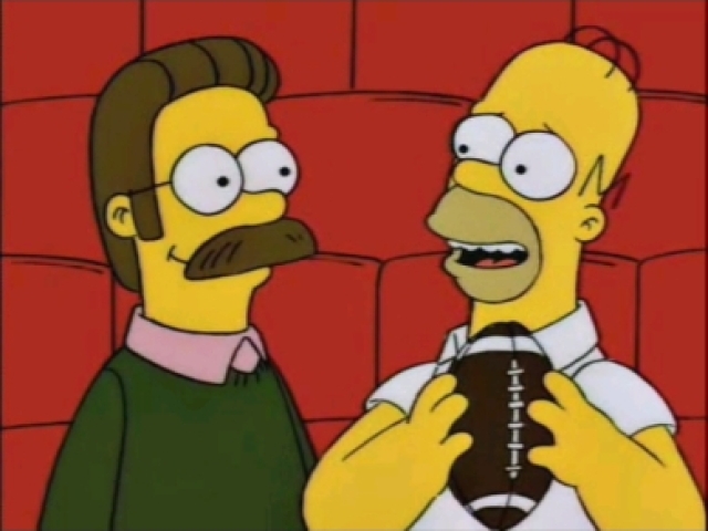 Você é mais o Homer ou Ned?