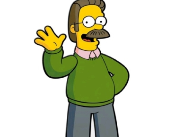 Você é mais o Ned Flanders.