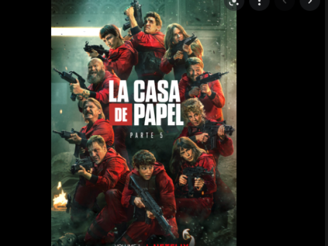 la casa de papel...