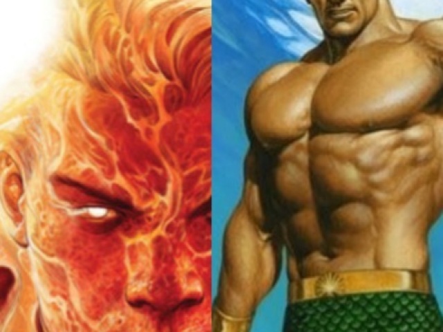 Tocha Humana e Namor