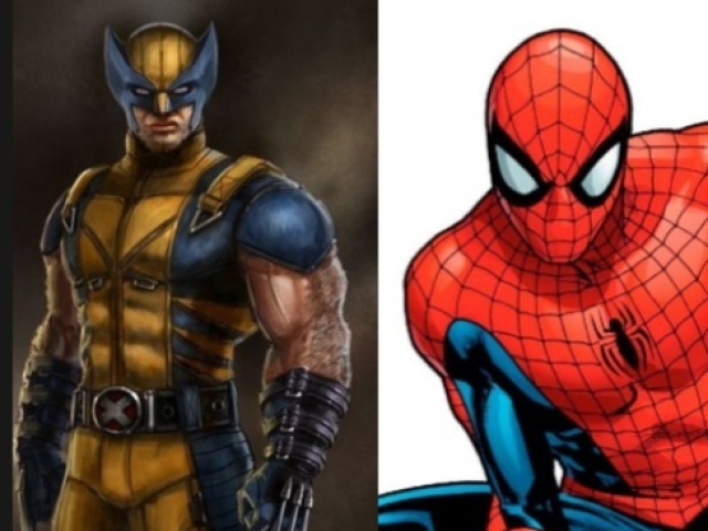 Wolverine e Homem Aranha