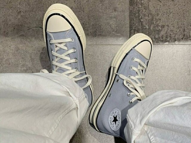 ALL star de
cano alto,
azul.