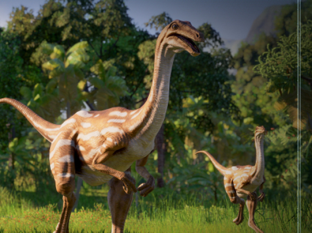 Um gallimimus