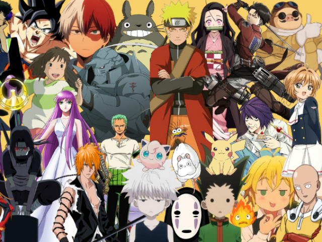 Adivinhe o nome dos personagens de anime!
