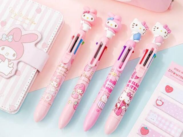 ˖ ♡👩‍🏫 Caneta da Sanrio