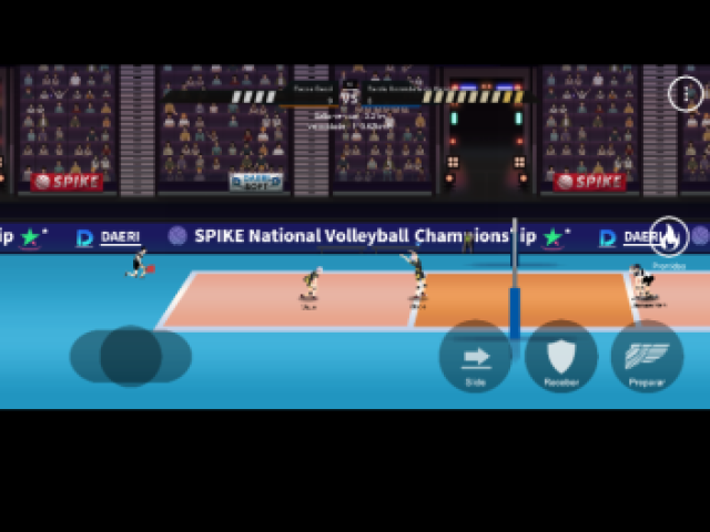 The spike volleyball