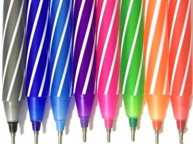 Caneta colorida