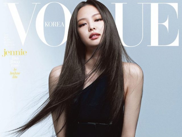 Apareser numa revista com a Jennie