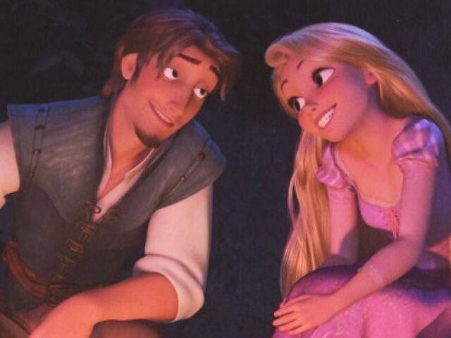 Rapunzel e Flynn (Enrolados)