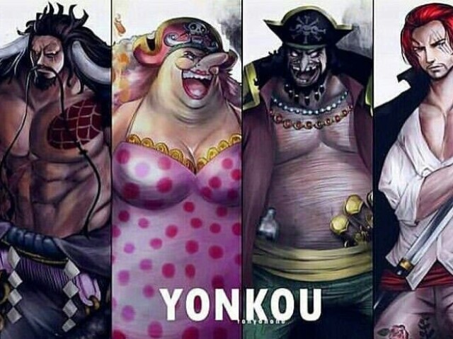 Yonkou - Os 4 Imperadores dos Mares