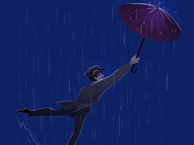 Singing in the rain