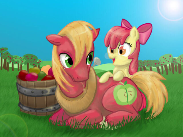 Big McIntosh e Apple Bloom