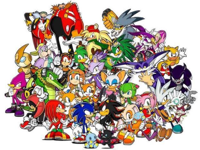 Quem você seria em Sonic The hedgehog?